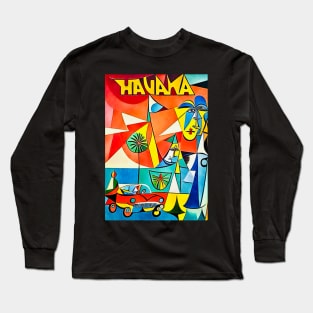 Havana, globetrotters Long Sleeve T-Shirt